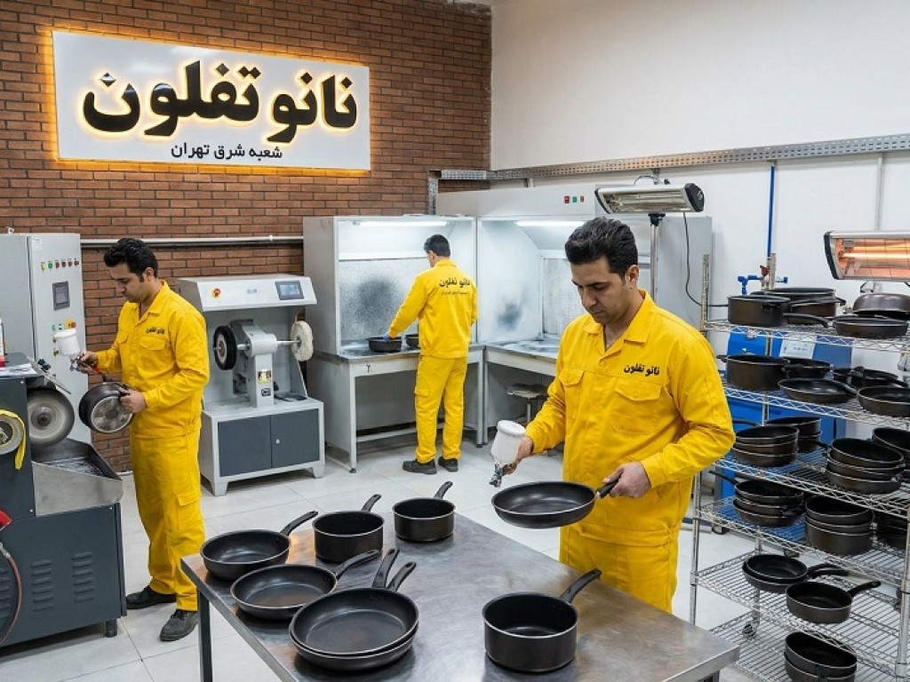 بازسازی-ظروف-تفلون-شرق-تهران