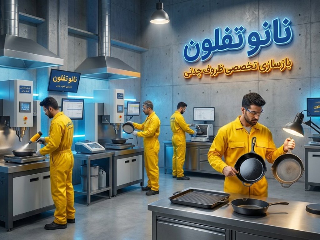 بازسازی-ظروف-چدنی-با-روکش-نانو
