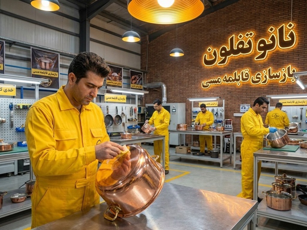 بازسازی-ظروف-مسی-با-روکش-نانو