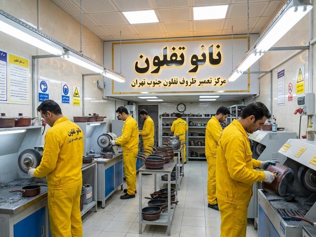تعمیر-ظروف-تفلون-جنوب-تهران