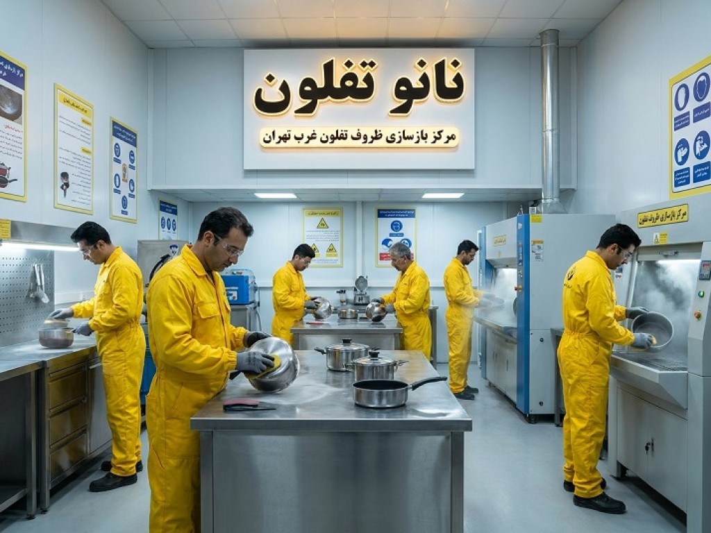 بازسازی-ظروف-تفلون-غرب-تهران