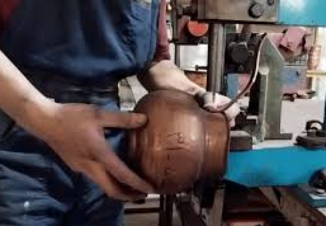 بازسازی ظروف مسی - قلع کاری و صیقل در نانوتفلون