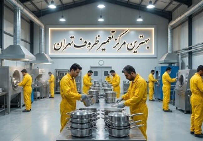 بهترین مرکز تعمیر ظروف تهران و بازسازی ظروف تفلون گرانیتی مسی و چدنی در شرکت نانوتفلون