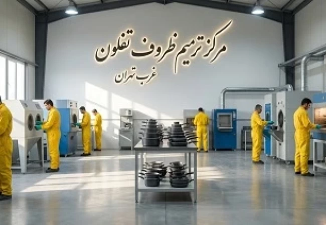 مرکز ترمیم ظروف تفلون غرب تهران و بازسازی قابلمه و ماهیتابه در شرکت نانوتفلون