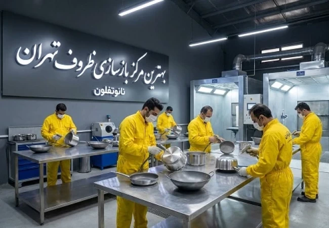 بهترین مرکز بازسازی ظروف تهران نانوتفلون