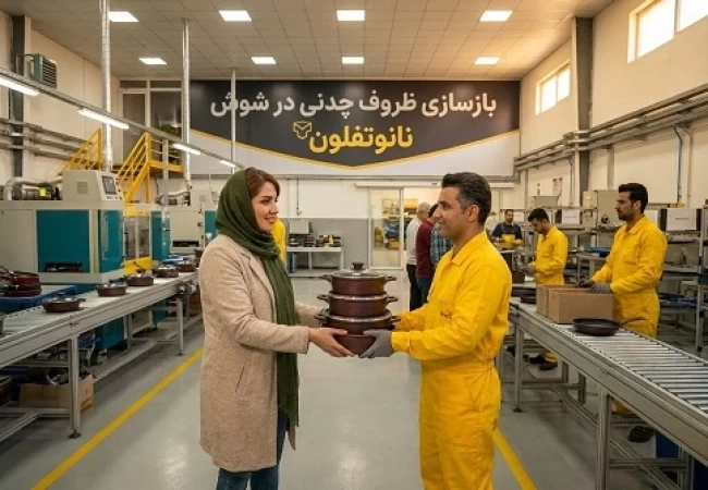 بازسازی ظروف تفلون در شوش با نانوتفلون