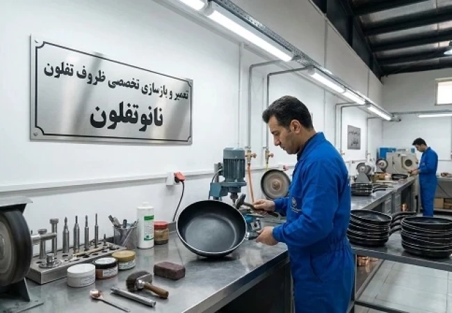 تعمیر ظروف تفلون در تهران