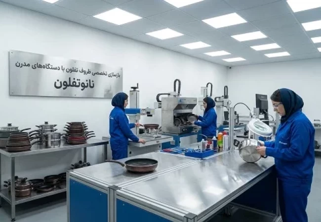 مرکز تخصصی بازسازی ظروف  تفلون و بازسازی ظروف گرانیتی، چدنی و مسی در نانوتفلون تهران